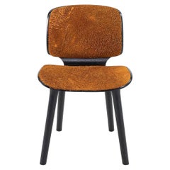 2022 Marcel Wanders for Moooi Nut Dining COM Fabric, Black and Orange