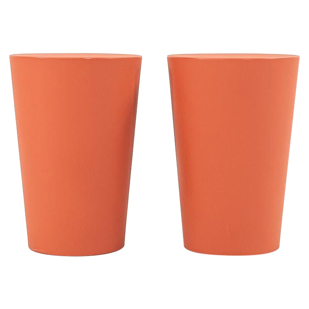 2022 Marcel Wanders per Moooi Sgabello contenitore in terracotta 3x Disponibile