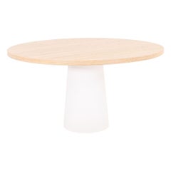 2022 Marcel Wanders for Moooi Container Top Dining Table 55 in w/ Washed Oak Top