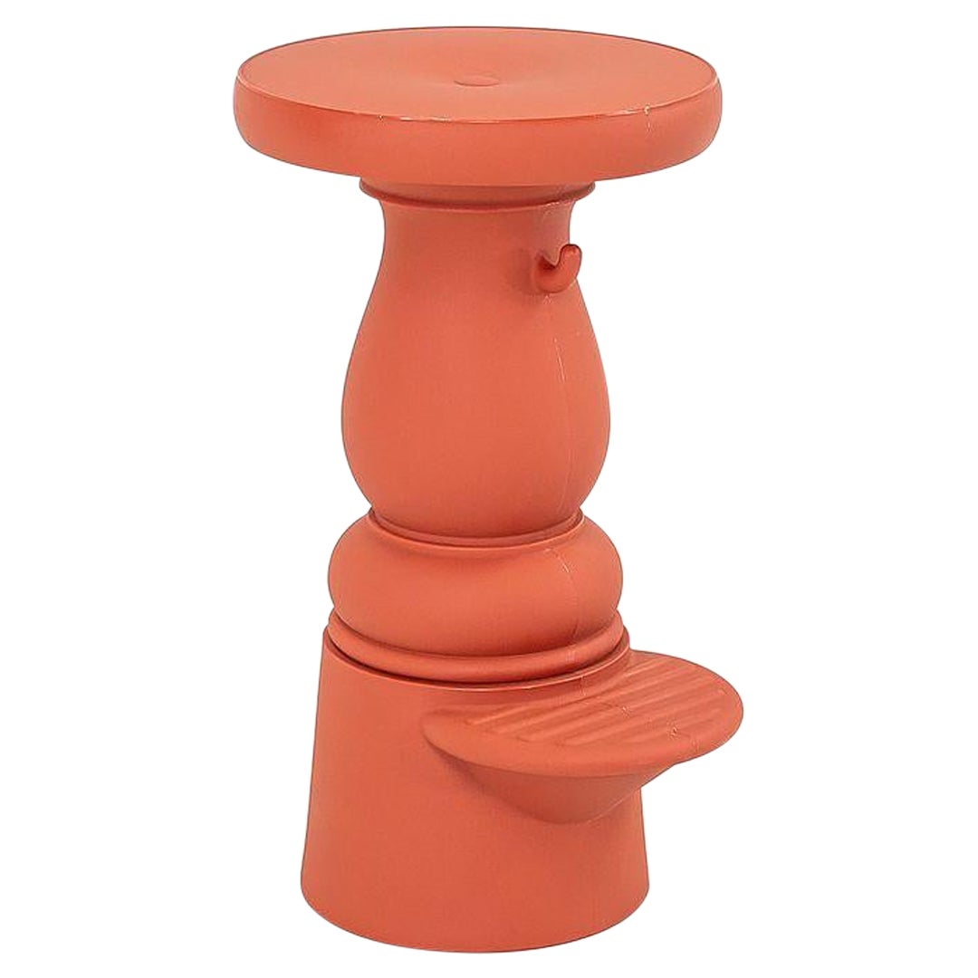 2022 Marcel Wanders for Moooi New Antiques Container Counter Stool in Terracotta