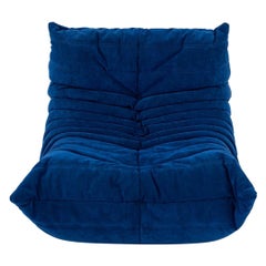 2023 Michel Ducaroy pour Ligne Roset TOGO Fireside Lounge Chair - Infanta Blue