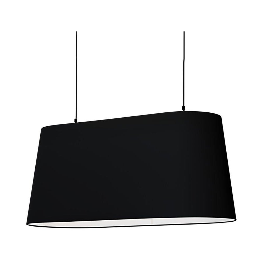 2022 Moooi UL Oval Light Pendant Lamp in Black by Marcel Wanders for MOOOI
