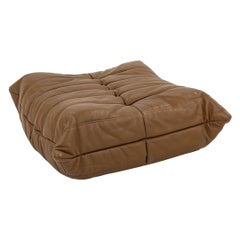 2023 Michel Ducaroy for Ligne Roset TOGO Footstool Ottoman in Kyoto Leather