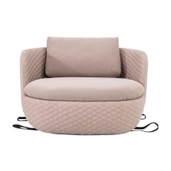 2022 Moooi Works + Bart Schilder for Moooi Bart Lounge Armchair in Beige Fabric