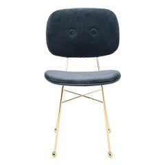 2022 Nika Zupanc for Moooi Golden Chair Harald 3, 182, Golden Frame