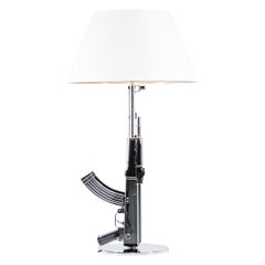 2021 Flos Gun Table Lampada da terra dimmerabile in cromo di Philippe Starck