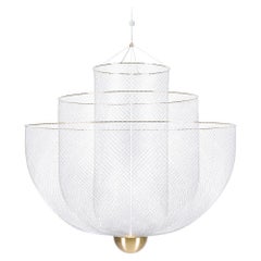 2022 Meshmatics Chandelier Pendant Lamp Large by Rick Tegelaar for MOOOI
