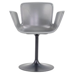 2022 Werner Aisslinger for Cappellini Juli Plastic Arm Chair in Grey w/ Base