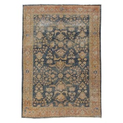 Antique Distressed Sultanabad Rug  8'3 x 11'4