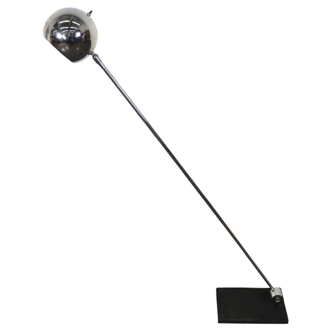 Robert Sonneman Adjustable Floor Lamp In Chrome