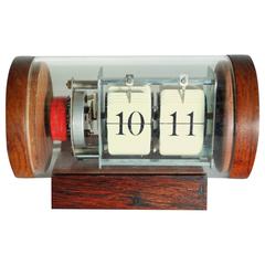 Rare Arthur Umanoff Flip Table Clock