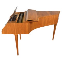 Walnut Mid Century Harpsichord By Johann Christoph Neupert