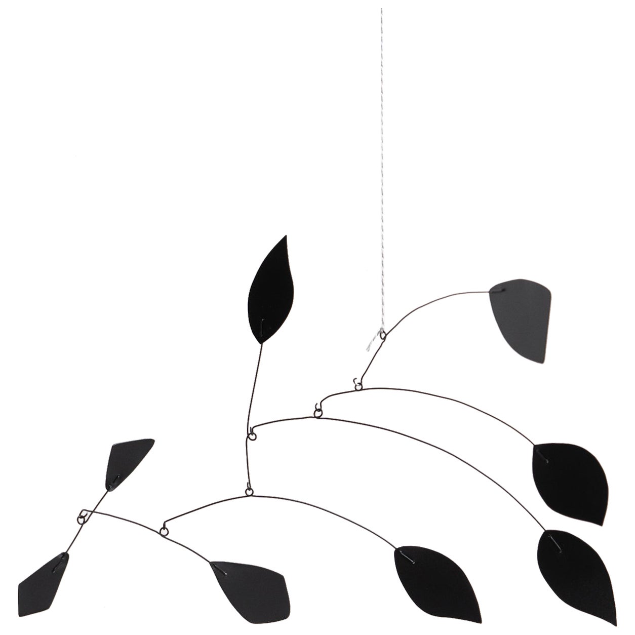 Mesmerizing Kinetics: Iron Sculpture - Painted Motion and Color