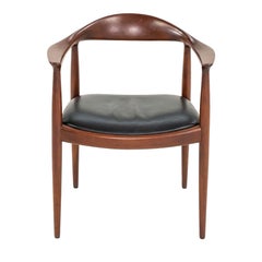 1960s Hans Wegner for Johannes Hansen Round The Chair in Teak, Model JH 503