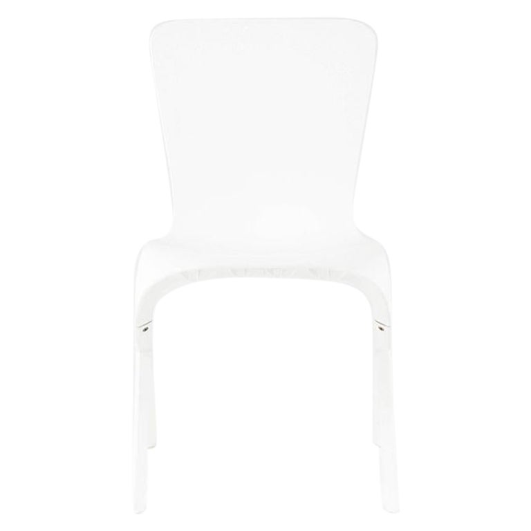Chaise d'appoint Knoll Washington Skin blanche de Sir David Adjaye, 2020 en vente