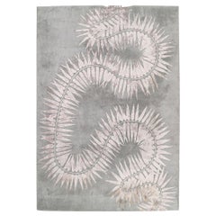 2021 Carl Hansen Botanica Midori Area Rug designed by Naja Utzon Popov, 95 x 142