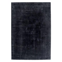 2021 Carl Hansen Woodlines Area Rug in Black by Naja Utzom Popov 79x118 inches