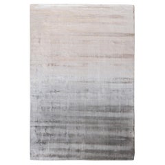 Tappeto contemporaneo design sfumato rosa platino by Deanna Comellini 250x350cm