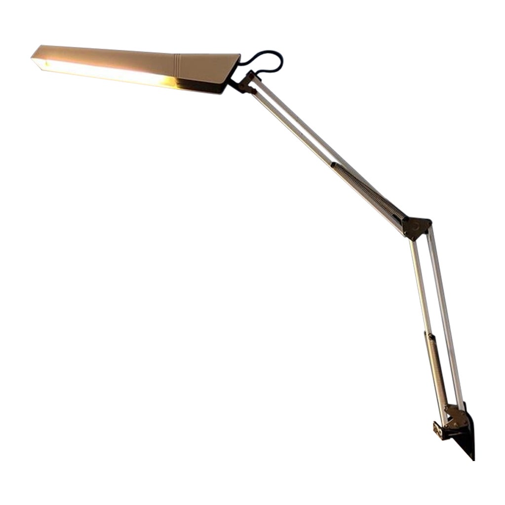 Vintage-Büro-Tischlampe mit Lampenmechanismus, 1970er Jahre