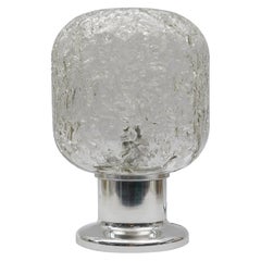 Lampe de table en verre soufflé de Murano de DORIA, Allemagne, années 1960