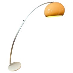 Vintage-Stehlampe, GEPO, Space Age Mushroom Arc, Mid-Century, 1970er-Jahre