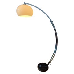 Mid Century Goffredo Reggiani Space Age Arc Floor Lamp, 1970s