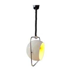 Vintage GEPO Eyeball Pendelleuchte Beige Mid Century Modern Leuchte, 1970er Jahre, Vintage