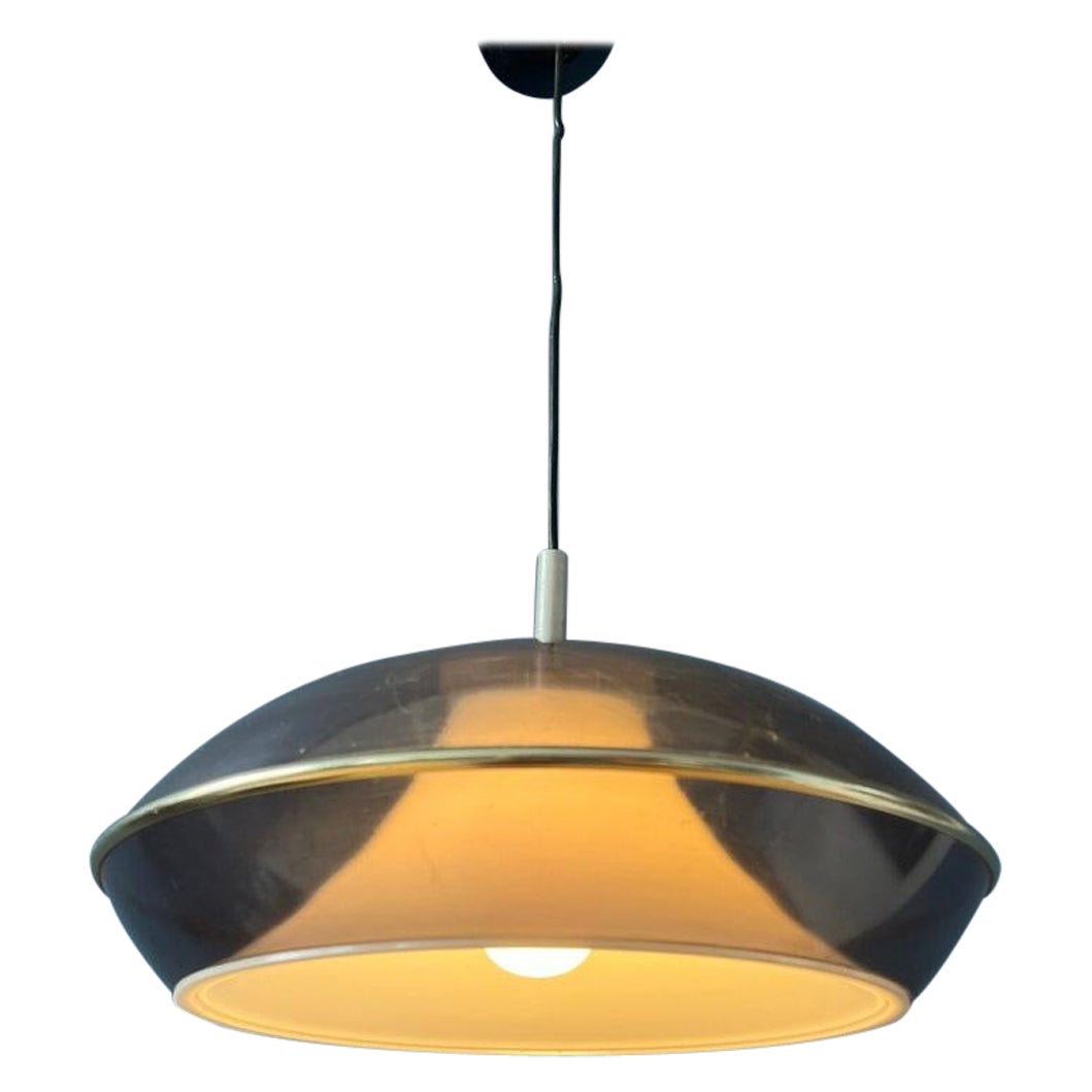Vintage Space Age UFO Acrylic Glass Hanging Lamp, 1970s