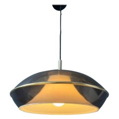 Vintage Space Age UFO-Hängelampe aus Acrylglas, Space Age, 1970er Jahre