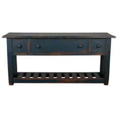 Scottish Painted Dairy Dresser Base