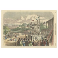Atletismo festivo: El Festival Anual de Atletismo de Manchester, El Hipódromo, 1877
