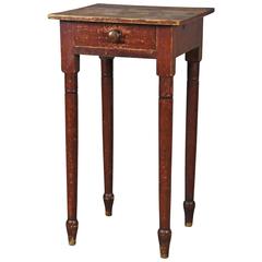 19th Century American Pine Side Table