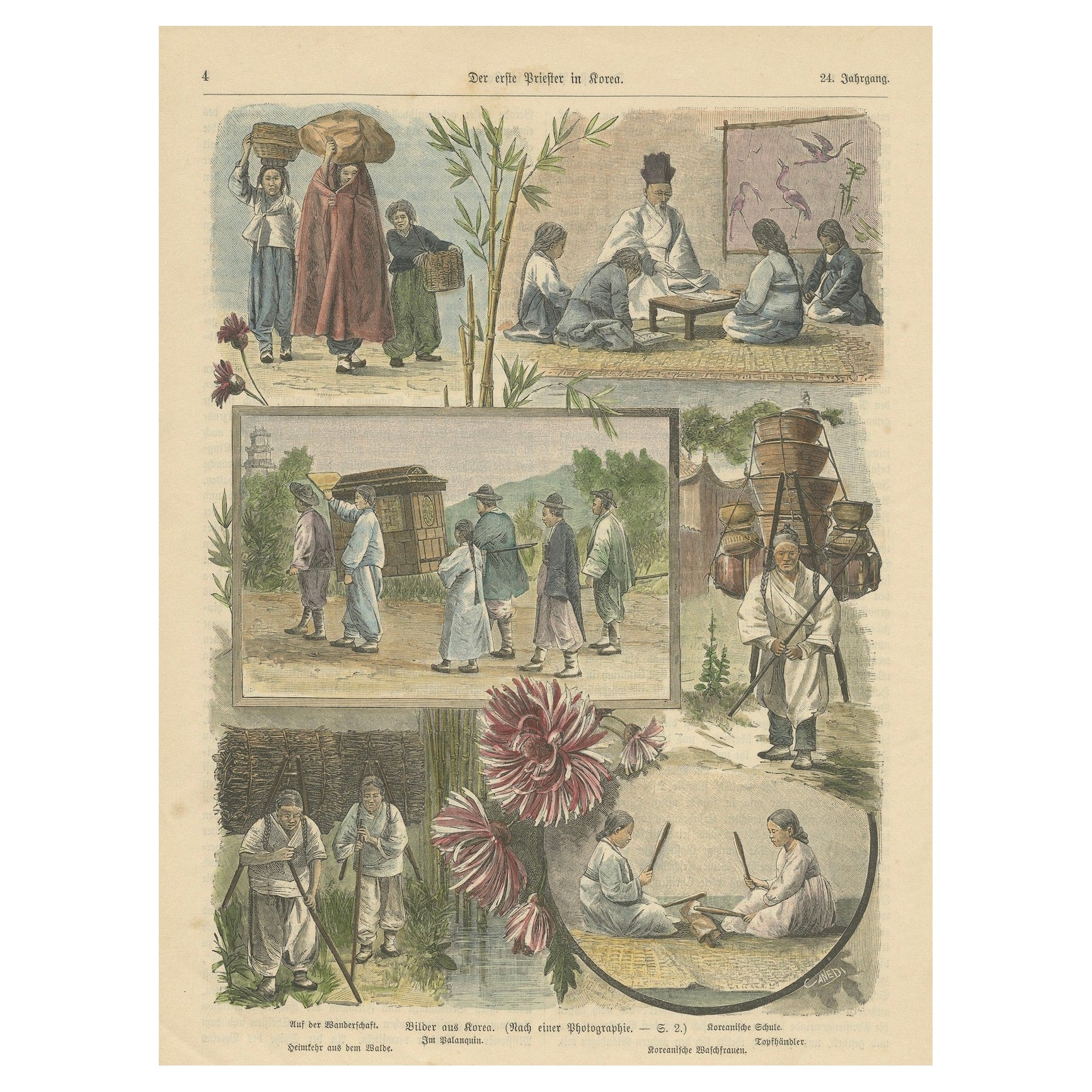 Scenes of Korean Life in the Late 19th Century, 1896