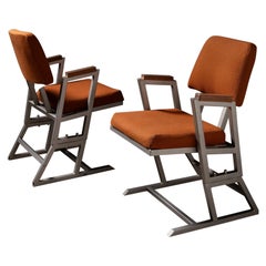 Paire de chaises de Frank Lloyd Wright