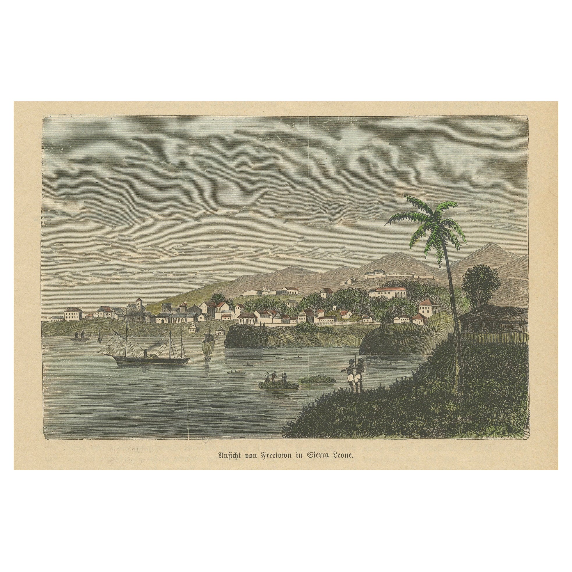 Missionary Views and Activities in Freetown, Sierra Leone, 1893