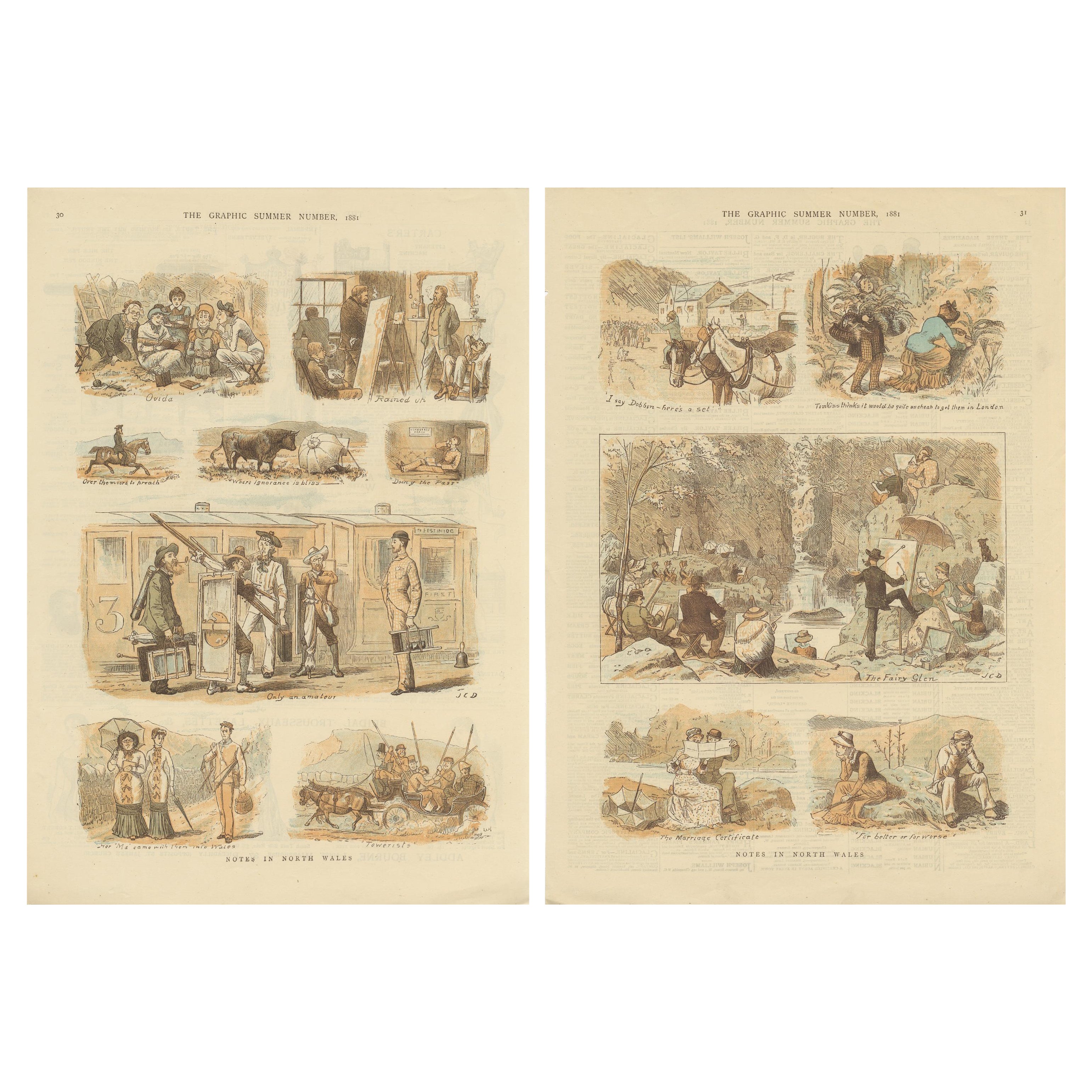 Artistic Adventures in North Wales: The Graphic Summer Number, 1881