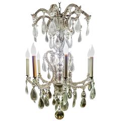 19th Century French Eight-Light Crystal Chandelier 6
