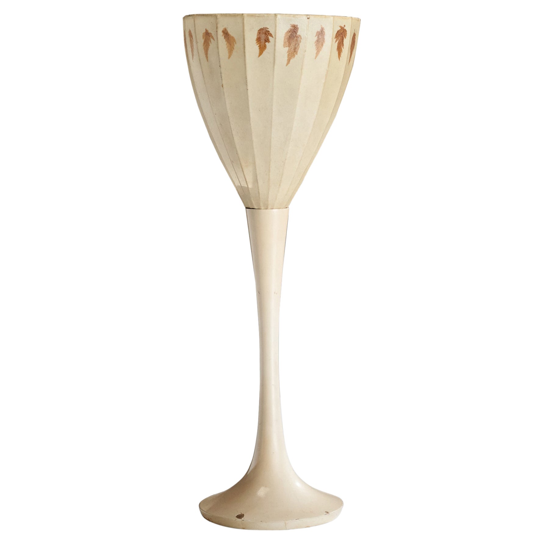 Böhlmarks, Lampada da tavolo, Wood, Pergamena, Svezia, anni '40