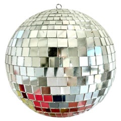 Mosaïque de verre Disco Ball, années 1980 USA