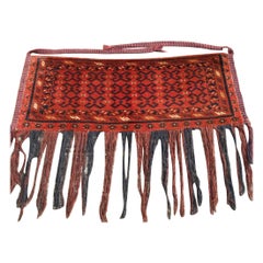 Antique Ersari Turkmen Torba, Late 19th Century