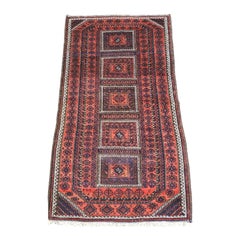 Antico tappeto Mahdad Khani Baluch, Provenza di Khorasan, Circa 1900