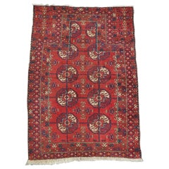Antico tappeto Baluch Pryer di tipo raro, gruppo Sarakh, CIRCA 1880