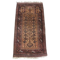 Antique Baluch (Timuri) Prayer Rug, Camel Ground With Tree Of Life, Circa 1900