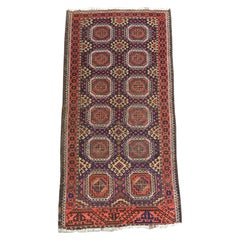 Antique Salar Khani Baluch Rug, Khorasan Region, Circa 1900