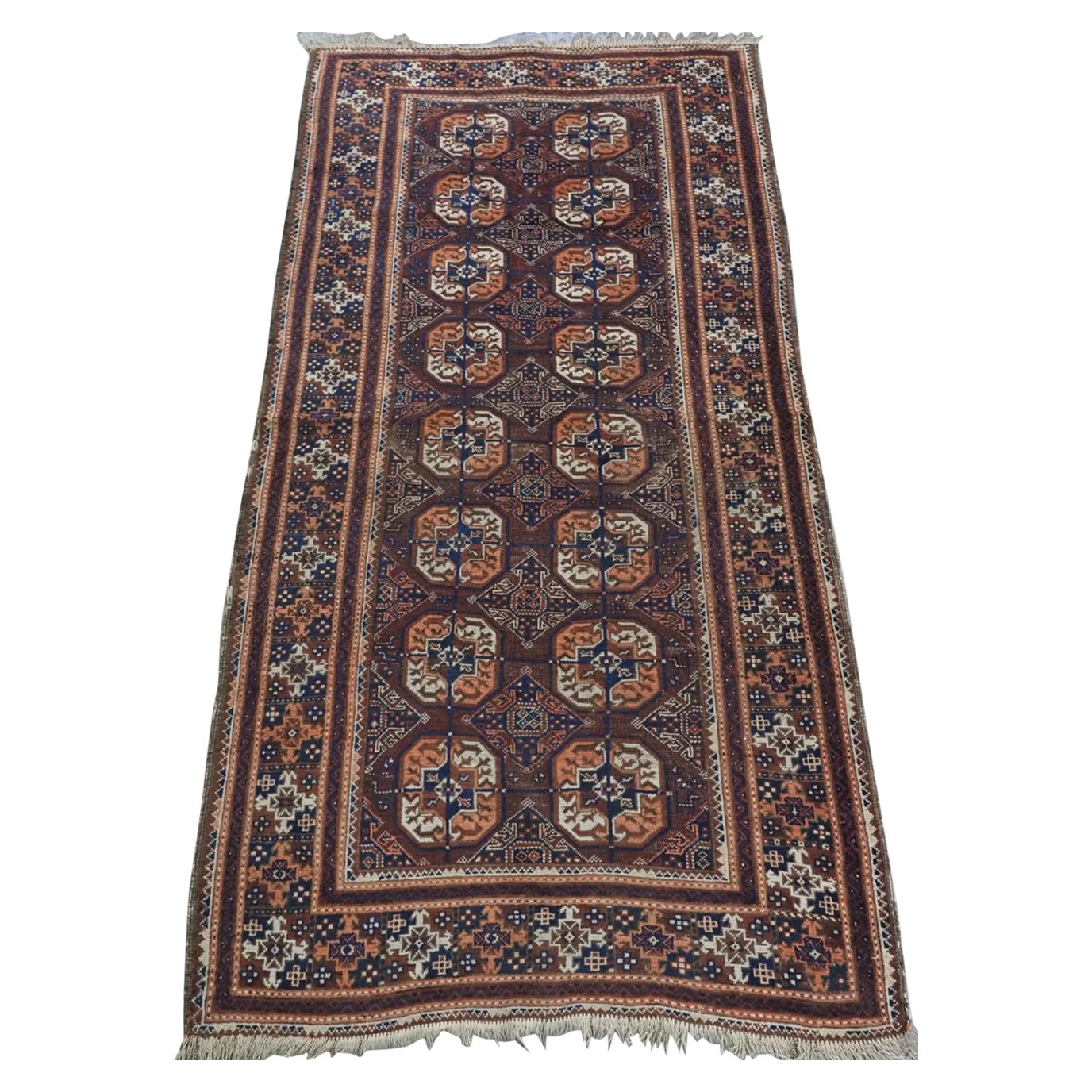 Antico tappeto Baluch, tribù Mahdad Khani, circa 1890