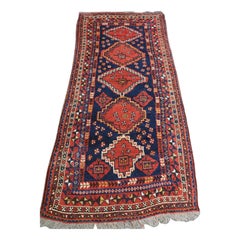 Antique Long Rug By The Luri Tribe, Superb Rustic Quality, Circa 1900