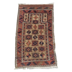 Antique Timuri Yaqoub Khani / Baluch Prayer Rug, Circa 1870 Or Earlier