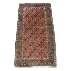 Antique Timuri / Baluch Rug, Western Afghanistan, Willow Leaf Design, Circa 1880