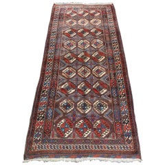 Antiker Mahadad Khani-Baluch-Teppich in Großformat, um 1900
