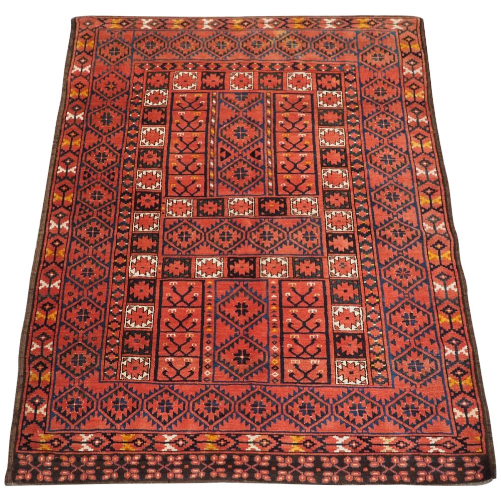 Antique Ersari Turkmen Ensi, Door Hanging, Circa 1880